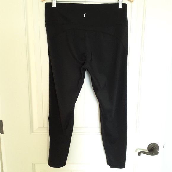 Zyia Black Momentum Brilliant Hi-rise 7/8 24" Size 20 - Picture 2 of 10